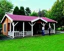 Large Leisure Log Cabins