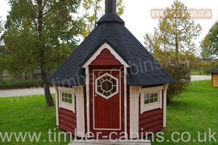 6.9m2 Kota Grill Log Cabin